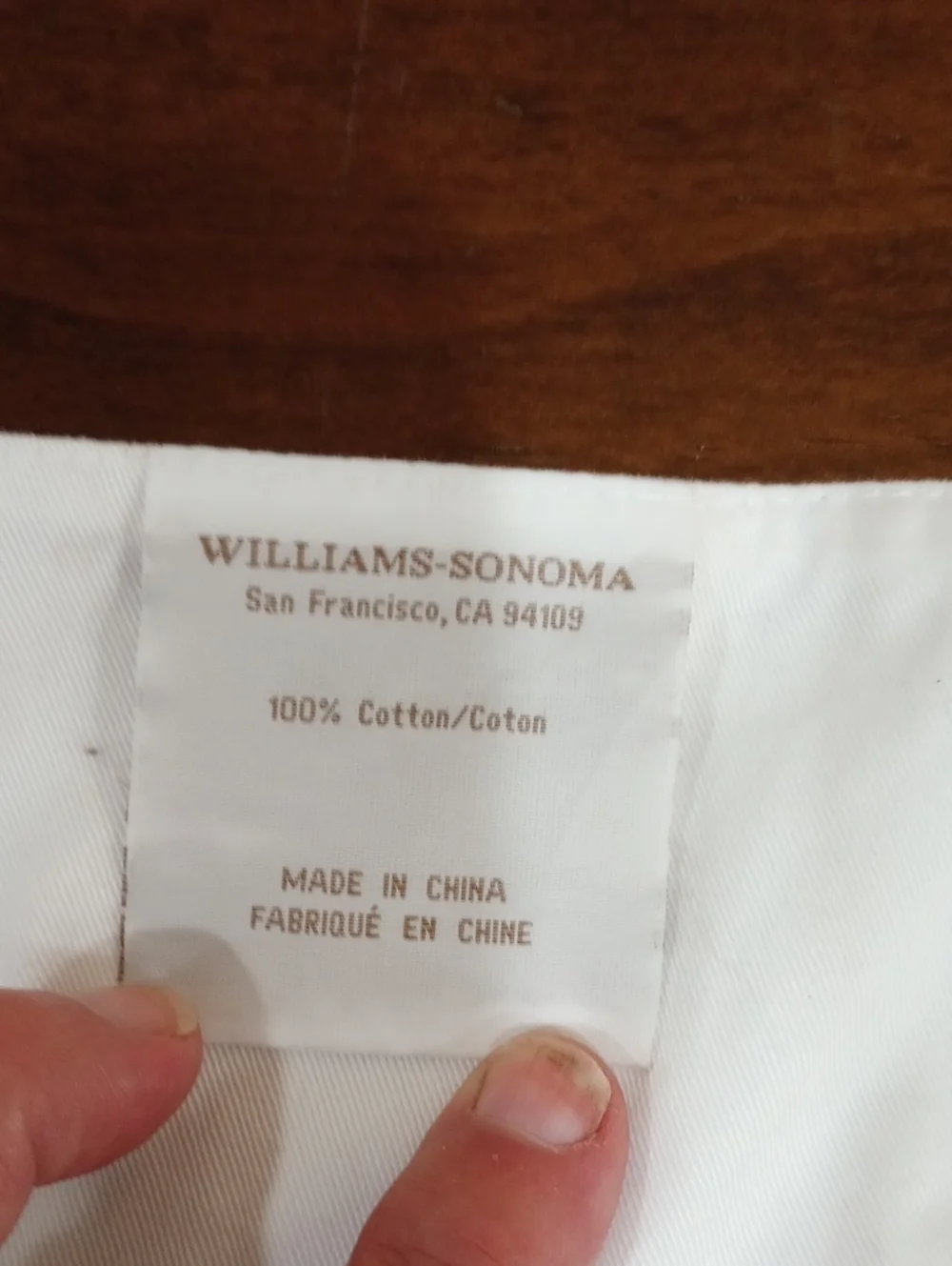 Williams Sonoma Blue & White French Provincial 100% Cotton Placemats - Set Of 4
